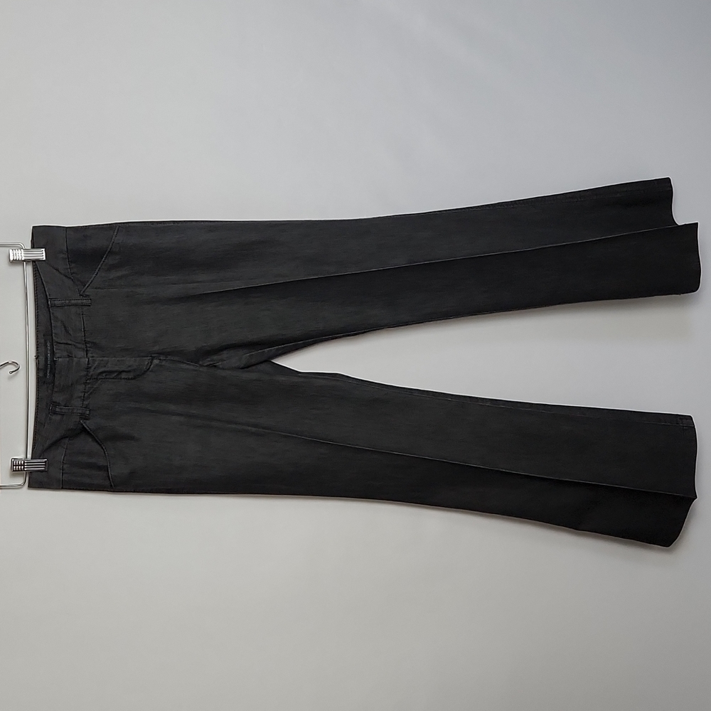 EUC Express Design Studio "Editor" Wide Leg Stretch Trouser Jeans Size 2/L